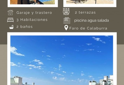 Piso costa en venta en Mijas, Zona Faro de Calaburras